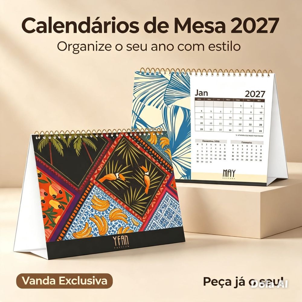 Calendário de Mesa