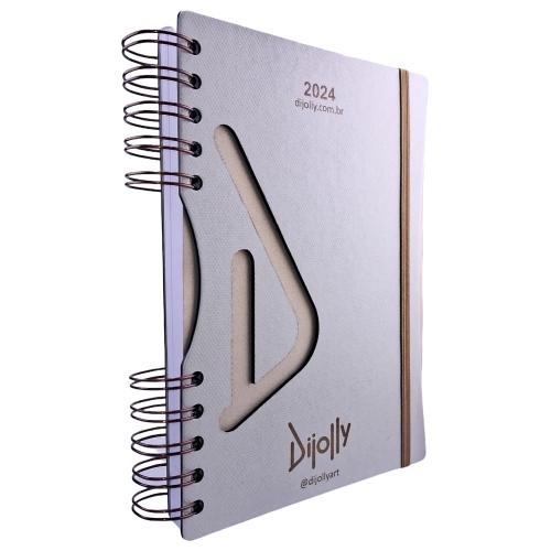 AGENDA DIÁRIA COM CAPA TEXTURIZADA-AGD034CA