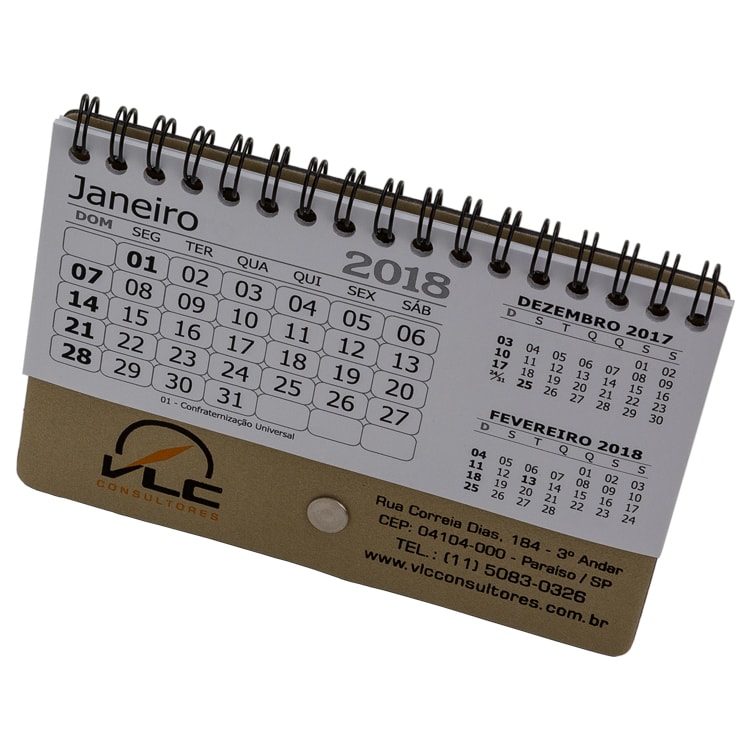 CALENDÁRIO 101CA-CAL101CA