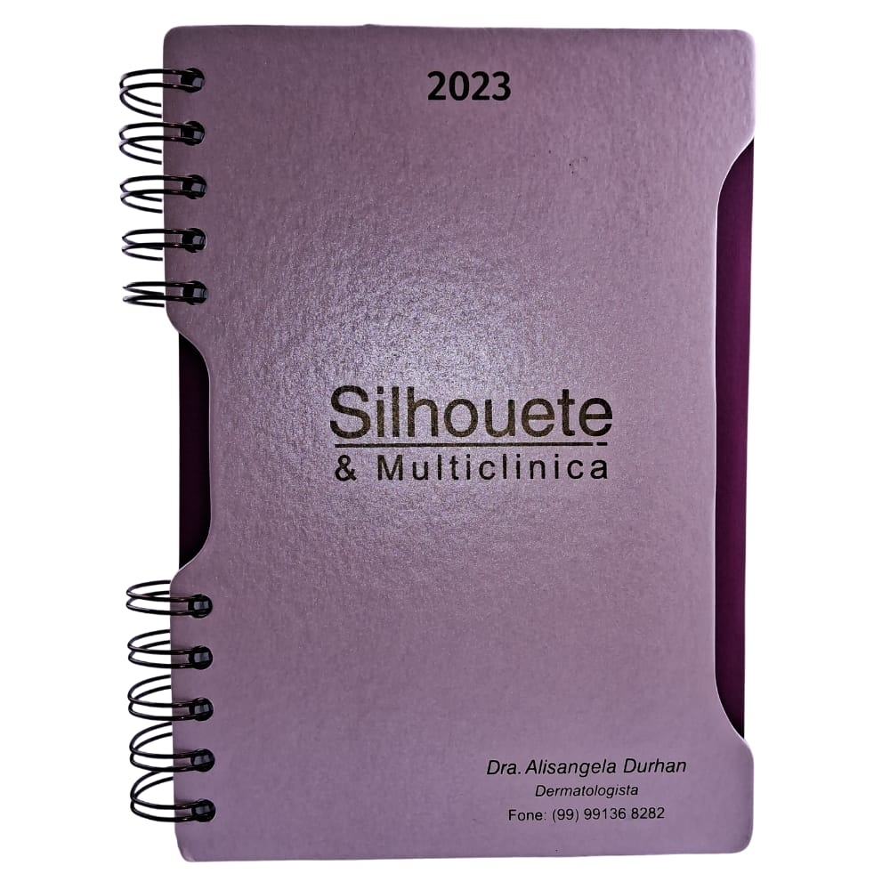 AGENDA DIÁRIA CAPA CARTÃO