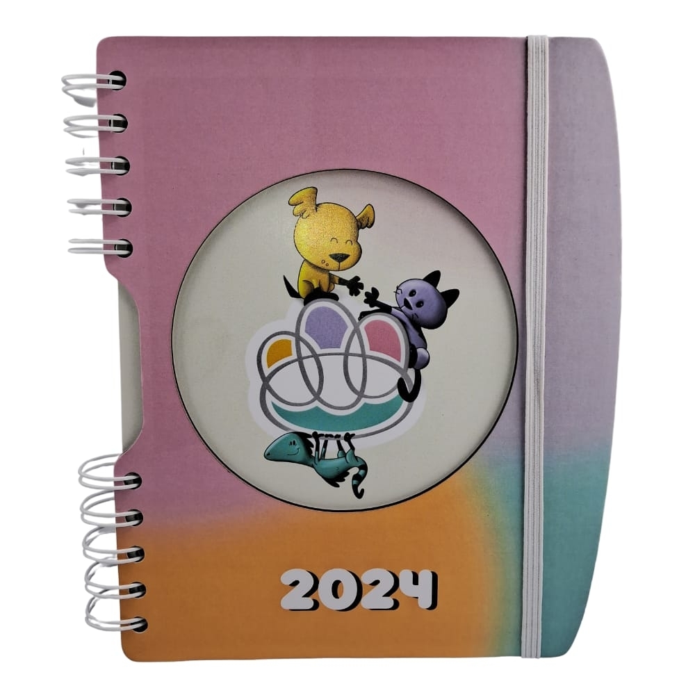 AGENDA DIÁRIA CAPA CARTÃO