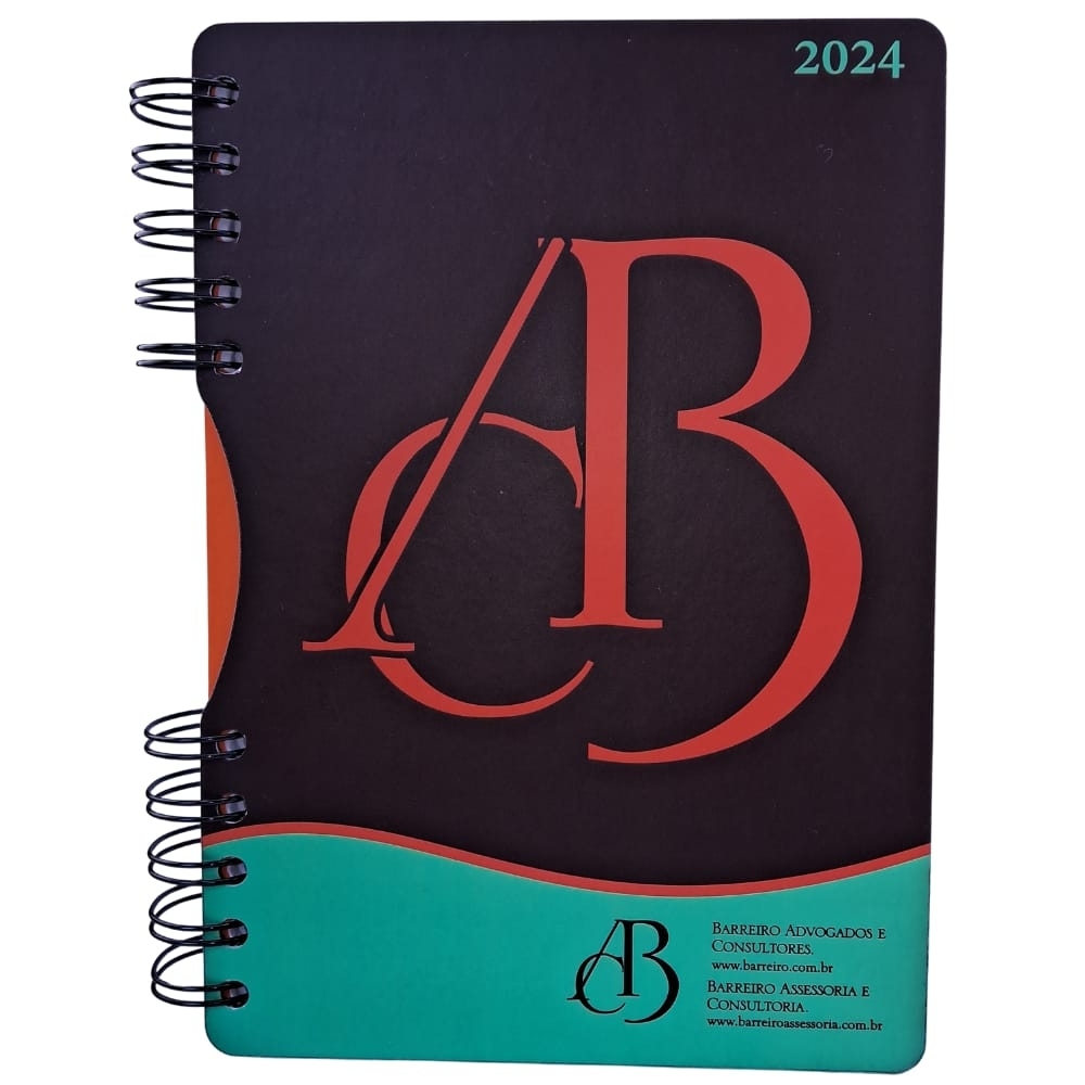 AGENDA DIÁRIA CAPA CARTÃO