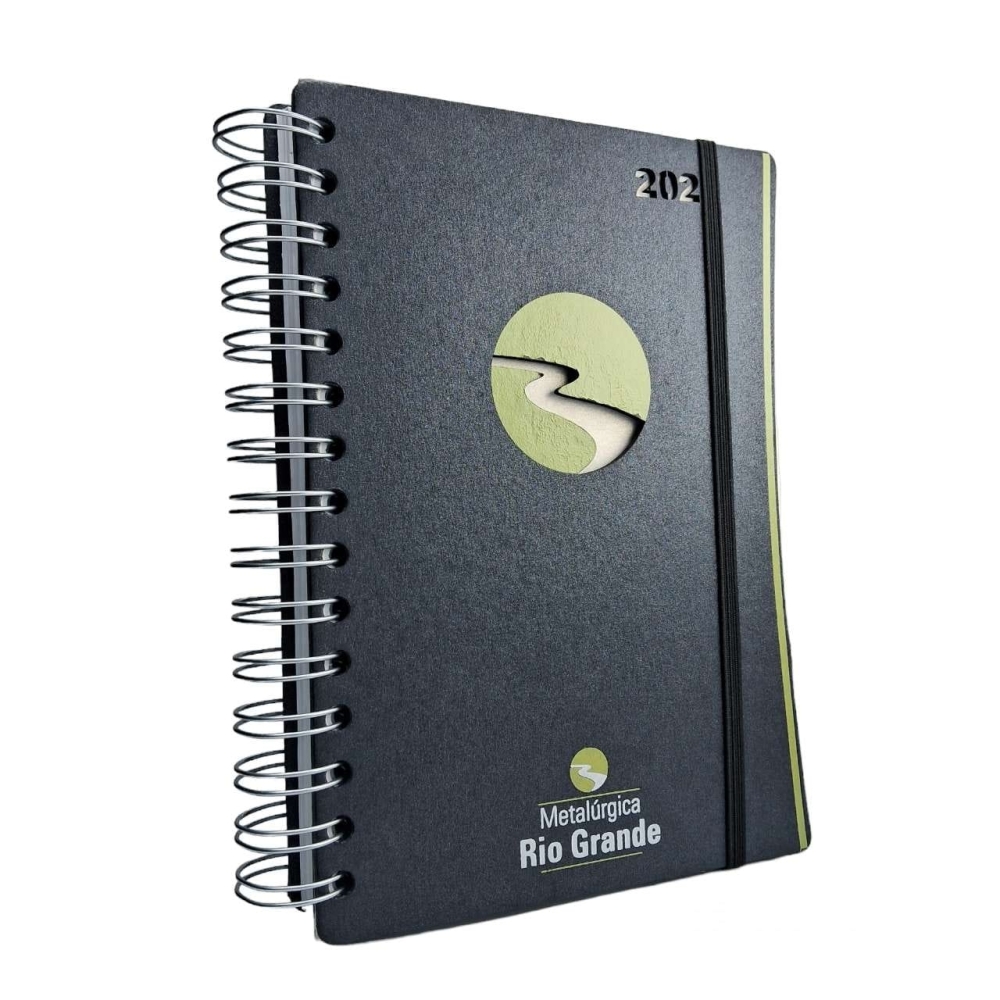 AGENDA DIÁRIA COM RECORTE E VAZADO-AGD009CA